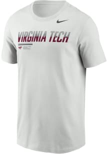 Nike Virginia Tech Hokies Ash Shift Legend Short Sleeve T Shirt