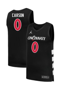 Trevian Carson  Nike Cincinnati Bearcats Black NIL Name And Number Jersey