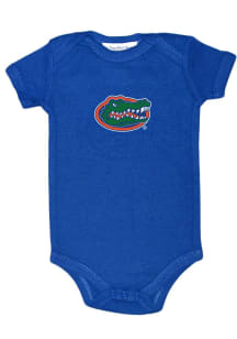Florida Gators Baby Blue Primary Logo Short Sleeve One Piece