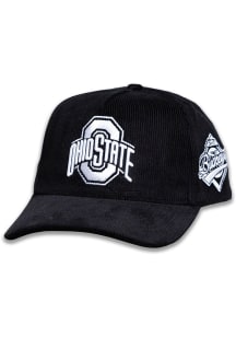Ohio State Buckeyes Corduroy Adjustable Hat - Black