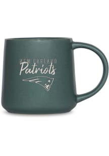 New England Patriots Sage Taper Ceramic Mug - Green