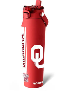 Oklahoma Sooners 32oz Bottle Buddy Stainless Steel Bottle - Crimson