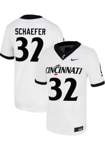 Landen Schaefer  Nike Cincinnati Bearcats White Football NIL Game Football Jersey