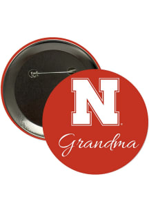Nebraska Cornhuskers 3" Grandma Button - Red