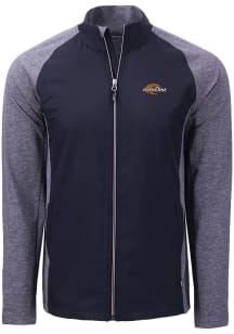 Cutter and Buck Pepperdine Waves Mens Navy Blue Adapt Eco Medium Weight Jacket