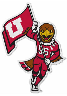 Utah Utes Swoop Sport Shape Pennant - Red