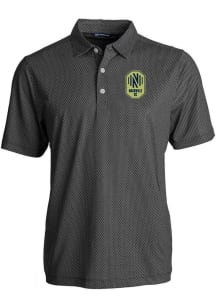Cutter and Buck Nashville SC Black Pike Symmetry Big and Tall Polo
