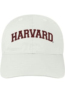 Legacy Harvard Crimson White Relaxed Twill Adjustable Toddler Hat