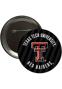 Texas Tech Red Raiders 3" Stripes Button - Red