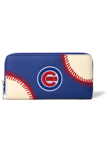 Chicago Cubs Baseball Stitch Womens Wallets