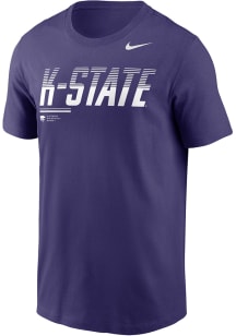 Nike K-State Wildcats Purple Shift Legend Short Sleeve T Shirt