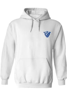 Vive La Fete Georgia State Panthers Womens White Impressions Hooded Sweatshirt