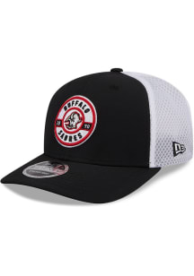New Era Buffalo Sabres Active Stretch 9SEVENTY Adjustable Hat - Black