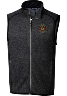 Cutter and Buck Atlanta United FC Mens Charcoal Mainsail Sleeveless Jacket