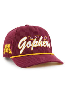 47 Minnesota Golden Gophers Double Header Hitch Adjustable Hat - Maroon