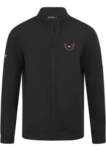 Levelwear Washington Capitals Mens Black Alec 3D Embroidered Patch Light Weight Jacket