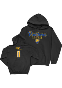 Jonathan Powell Campus Ink Pitt Panthers Youth NIL Panthers Long Sleeve Player Hoodie Black