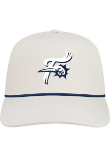 Reading Fightin Phils Caddy 5-Panel Rope Adjustable Hat - White
