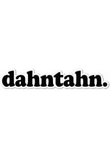 Pittsburgh Dahntahn Stickers - Black