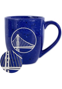 Golden State Warriors 16oz Speckle Ceramic Mug - Blue