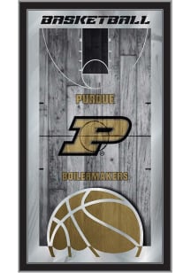 Purdue Boilermakers Basketball Hanging Back Bar Mirror