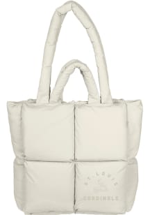 St Louis Cardinals Tan Primary Puff Tote