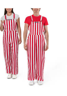 Game Bibs Red White Mens   Overalls
