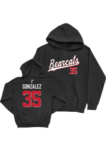 Alex Gonzalez Cincinnati Bearcats Mens Black NIL Script Player Hood