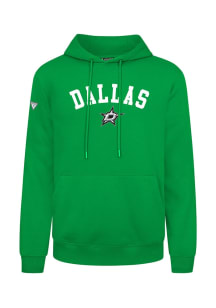 Levelwear Dallas Stars Mens Kelly Green Podium Long Sleeve Hoodie