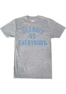 Detroit Grey Vs Everybody Short Sleeve T Shirt