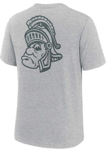 Nike Michigan State Spartans Grey Legacy 2 Hit Short Sleeve Fashion T Shirt