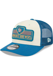 New Era Milwaukee Brewers City Connect 970 Patch Adjustable Hat - White