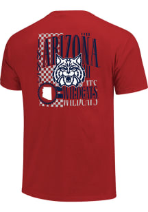 Arizona Wildcats Red Vintage Short Sleeve T Shirt