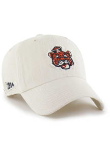 47 Auburn Tigers Slub Twill Clean Up Adjustable Hat - White