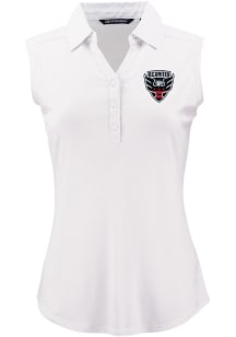 Cutter and Buck DC United Womens White Forge Eco Polo Shirt