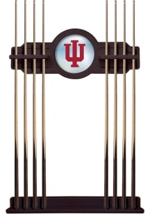 Indiana Hoosiers Solid Wood Cue Rack Pool Table