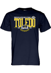 Blue 84 Toledo Rockets Navy Blue 2025 Boca Raton Short Sleeve T Shirt