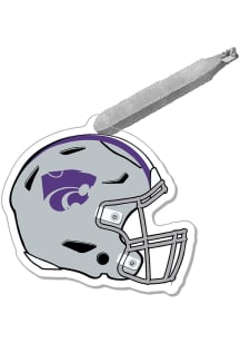 K-State Wildcats Helmet Ornament - Purple