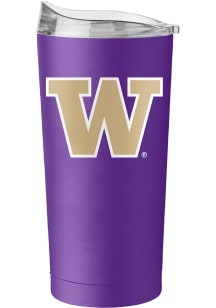 Logo Brands Washington Huskies Flipside 20 oz Stainless Steel Tumbler - Navy Blue