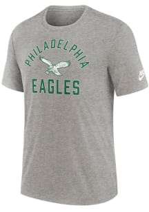Nike Philadelphia Eagles Grey Rewind Essential Short Sleeve Fashion T Shirt