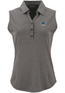 Cutter and Buck Florida Gators Womens Black Alumni Forge Eco Polo Shirt