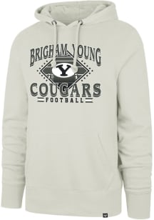 47 BYU Cougars Mens Natural BYU Team Graphic Fashion Hood