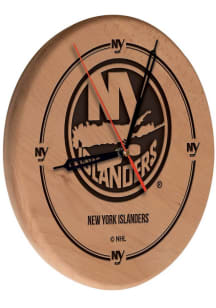 New York Islanders Laser Engraved Wall Clock