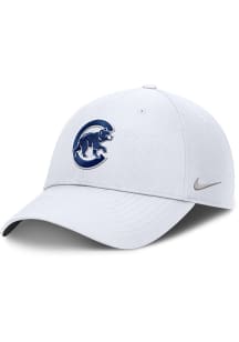 Nike Chicago Cubs Fashion Pack Ripstop Club Structured Adjustable Hat - White