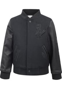 Pro Standard St Louis Cardinals Boys Black Classic Triple Black Lightweight Jacket