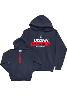 Jack Sullivan UConn Huskies Mens Navy Blue NIL Rush Player Hood