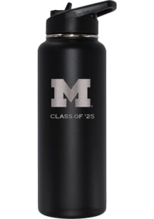 Michigan Wolverines Class of 2025 34oz Stainless Steel Bottle - Black