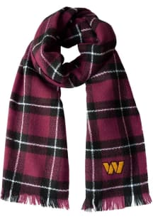 Washington Commanders Plaid Womens Scarf