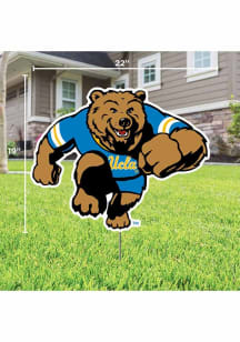 UCLA Bruins Mascot Yard Sign - Light Blue