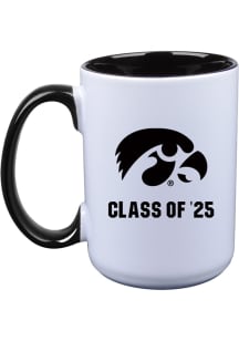 Iowa Hawkeyes Class of 2025 15oz Ceramic Mug - White